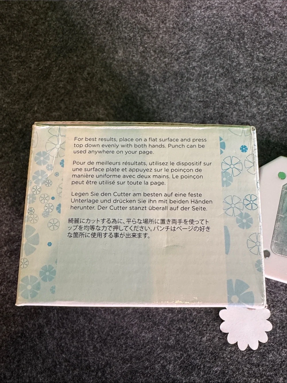 Creative Memories Blossom Place and Punch